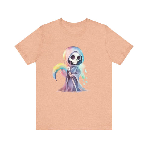 Cute Colorful Reaper - Short Sleeve Tee